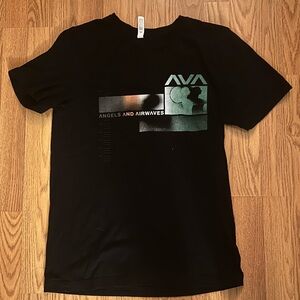 Angels And Airwaves AVA 2019 North American Tour T Shirt Womens Medium Black